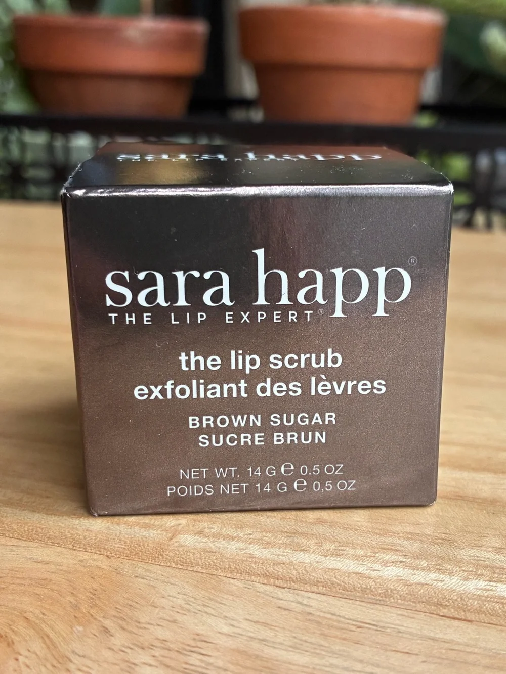 Sara Happ The Lip Scrub – Brown Sugar (0.5 oz / 14 g)